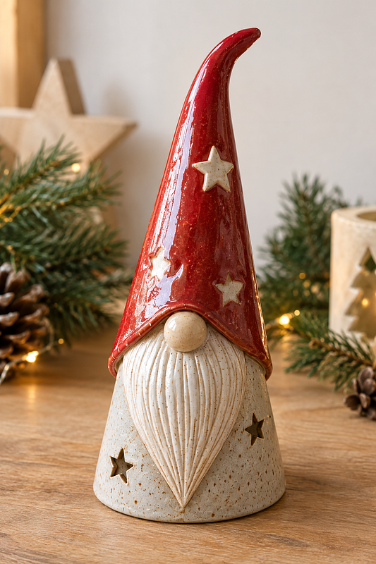 Gnome de Noël — Modelage à l'atelier de céramique